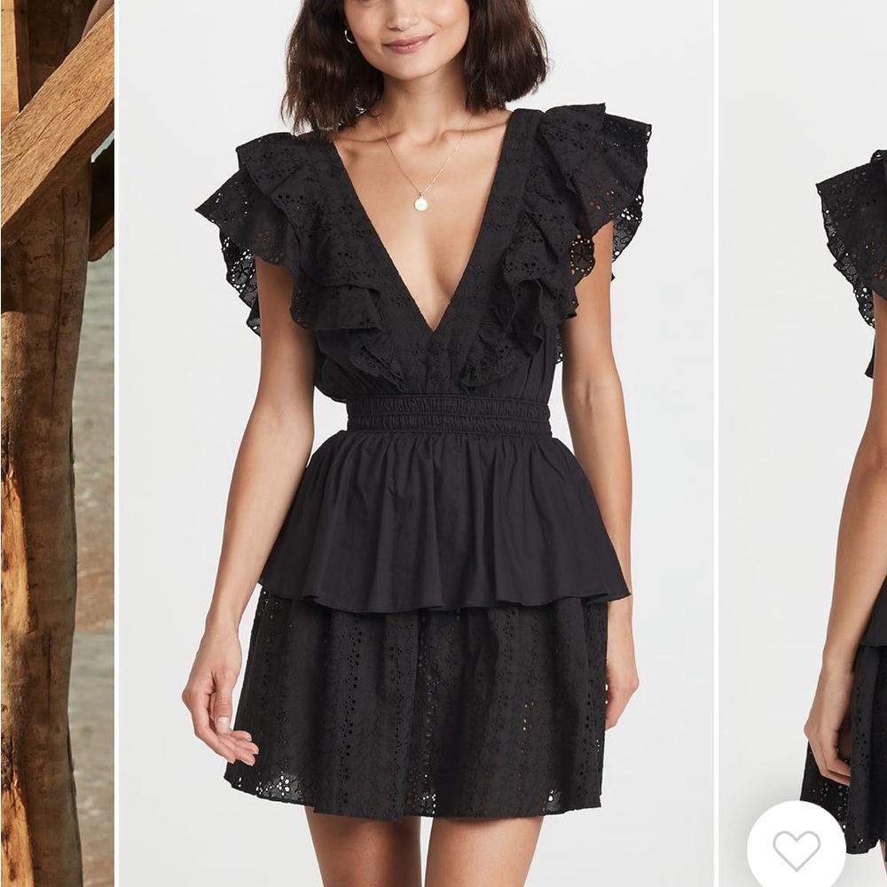 Playa Lucila Ruffle Mini Dress size XS